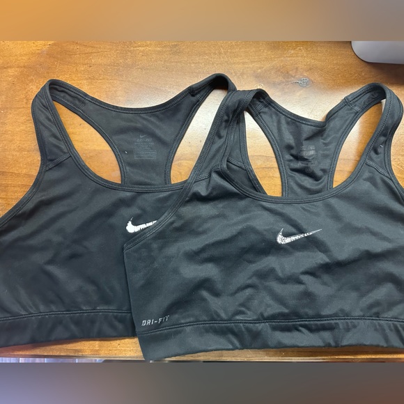 Nike Other - Two black Nike XL sports bras